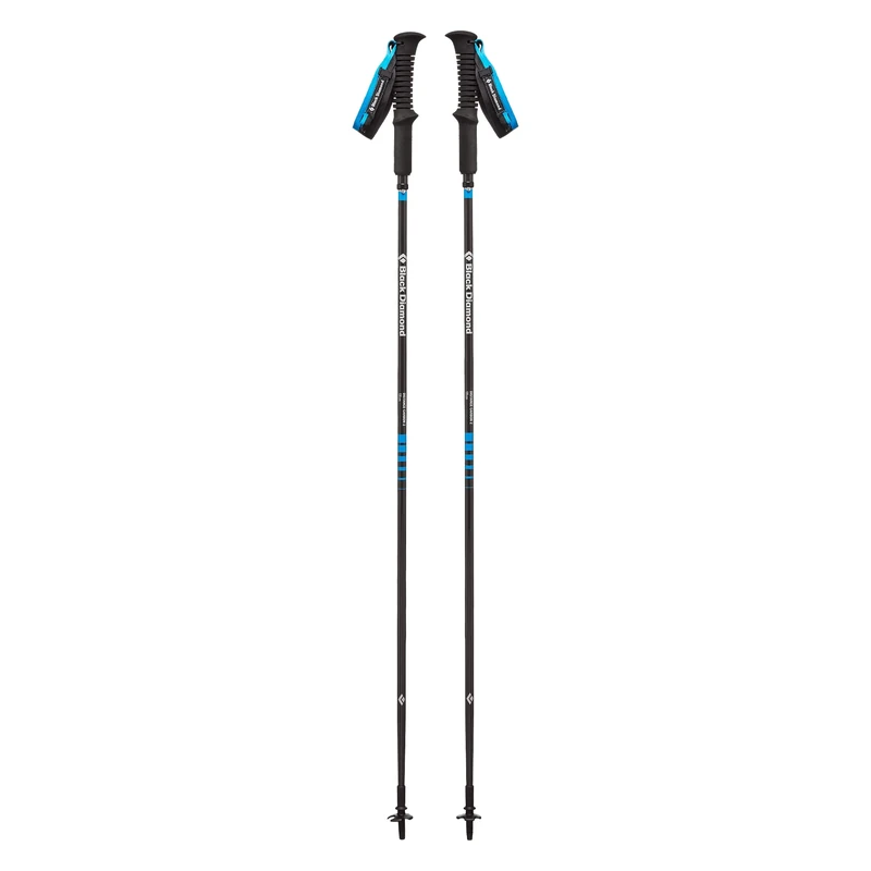 Black Diamond DISTANCE CARBON Z Z-POLES, ultra light trekking poles (trail running), size: 105 cm