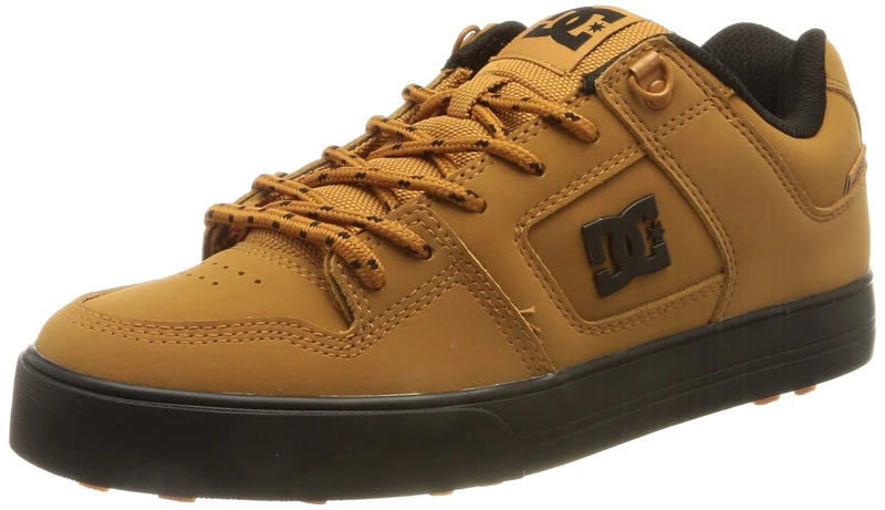 Dc Shoes Men's Pure Winter Sneaker, Wheat, 8.5 UK