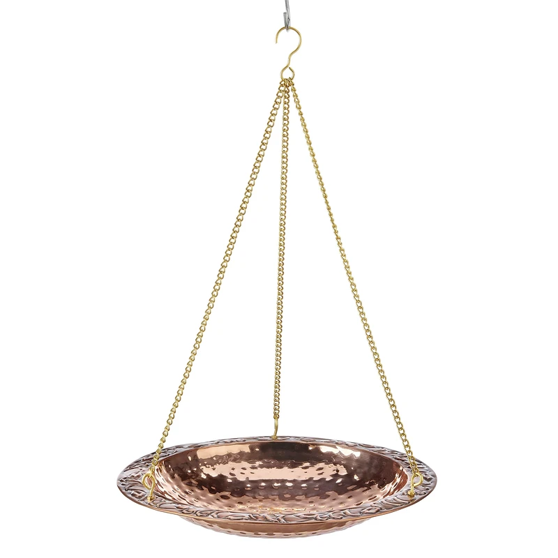 Good Directions Pure Copper Hanging Bird Bath