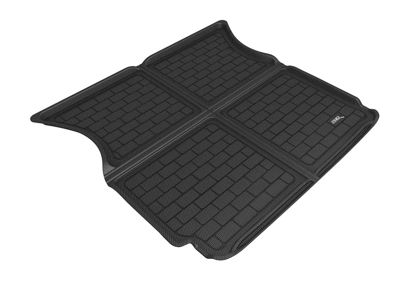 3D MAXpider Kagu Cargo Liner (Black) Compatible with Tesla Model X 5 Seat 2016-2021 - Cargo Liner