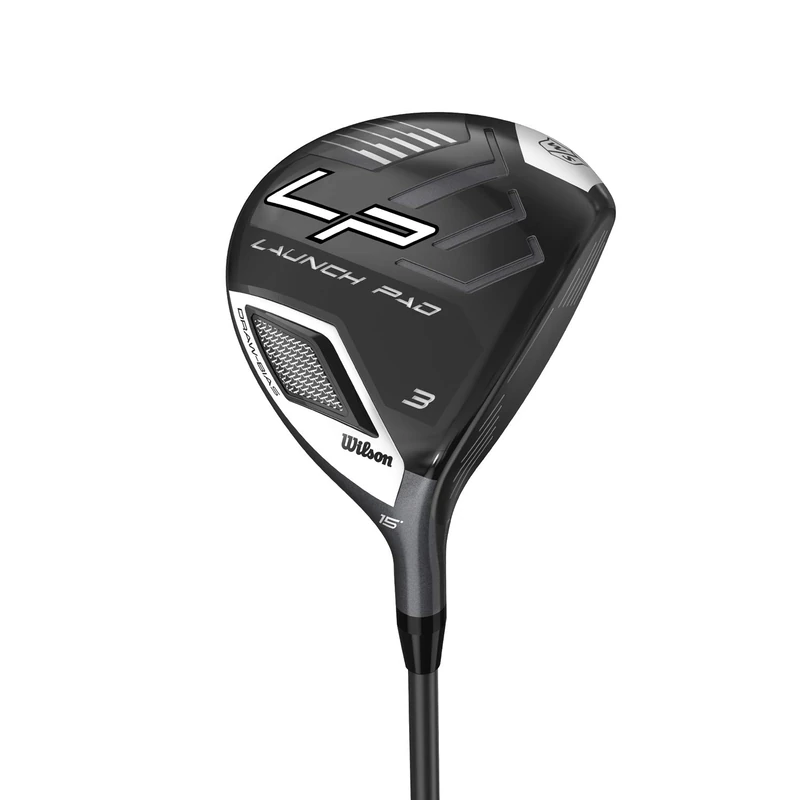 Wilson Men's W/S Launch Pad Fairway Woods 5, R-Flex, For Left-Handed Golfers, Graphite, 18 Degree Loft