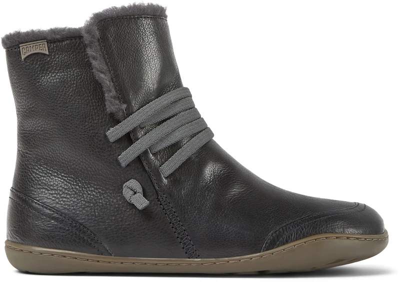 Camper K400505 Women's Peu Cami Ankle Boots, 36 EU, Black 001, 3 UK