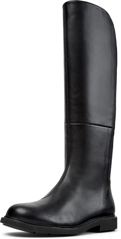 Camper Women's Neuman Knee High Boot, Black, 4 UK