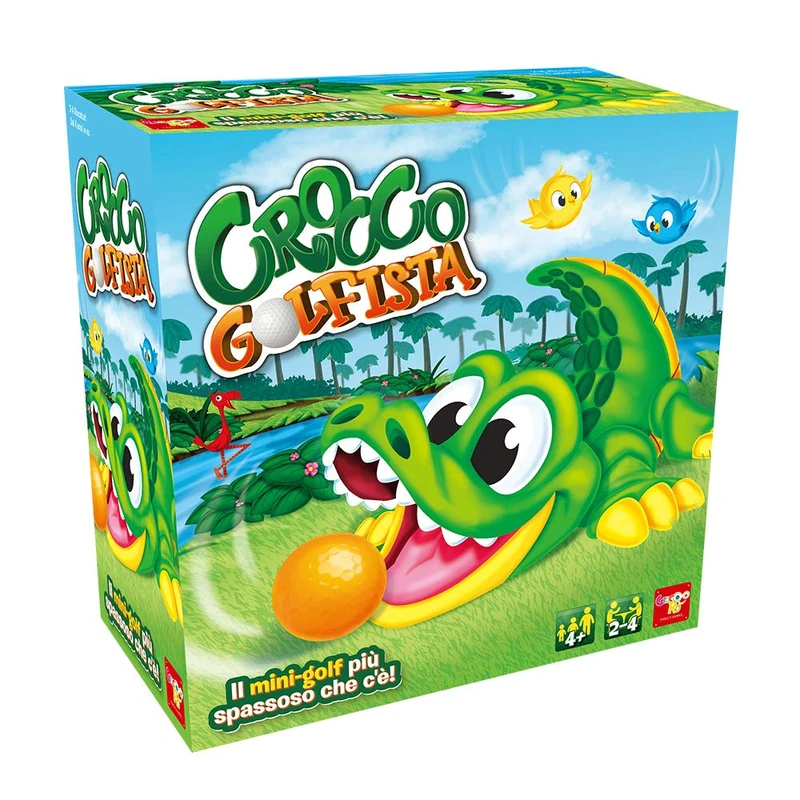 Rocco Giocattoli - Golfer Crocco, Multicoloured, 31248.006 - Image 1