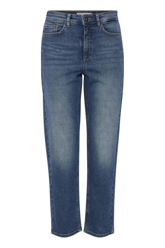 ICHI Women's IHTWIGGY Raven Jeans, 19037/Medium Blue, 29