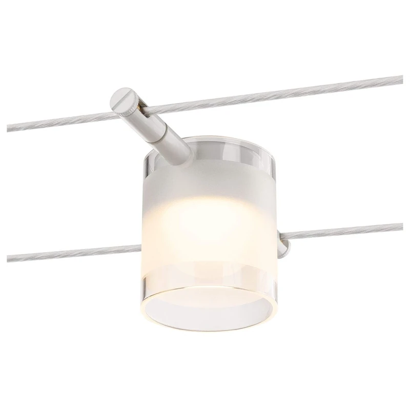 SLV Wire System Spot Comet Wire Light for TENSEO/Spotlight, LED spot, Ceiling Spotlight, Ceiling Light, Indoor Lighting / 2700K 410lm White 120 Degrees