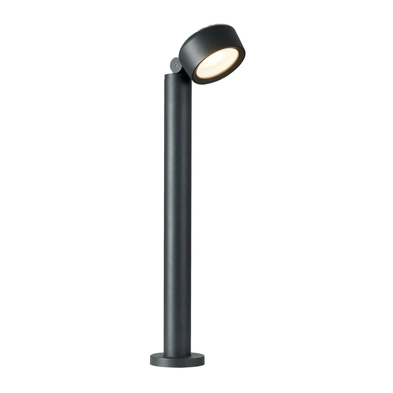 SLV Free-Standing lamp ESKINA 80 Pole/LED Outdoor Illumination for Paths, Walls, entrances, Outdoor Garden lamp / IP65 3000/4000K 14.5W 1000lm Anthracite dimmable 95 Degrees