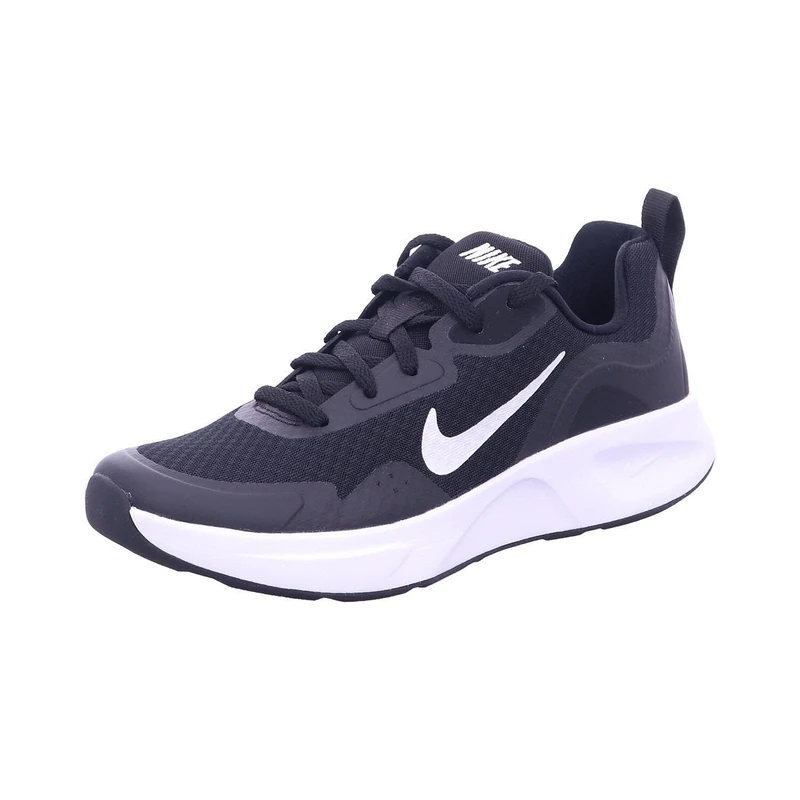 NIKE Women's Wmns Wearallday Running Shoe, Black White, 2.5 UK