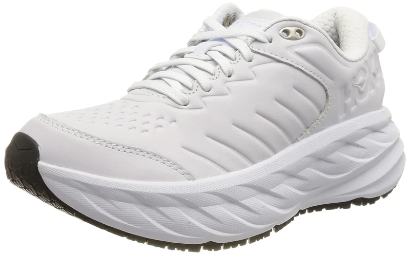 HOKA ONE ONE Women's Bondi SR Running Shoes, White, 6 UK