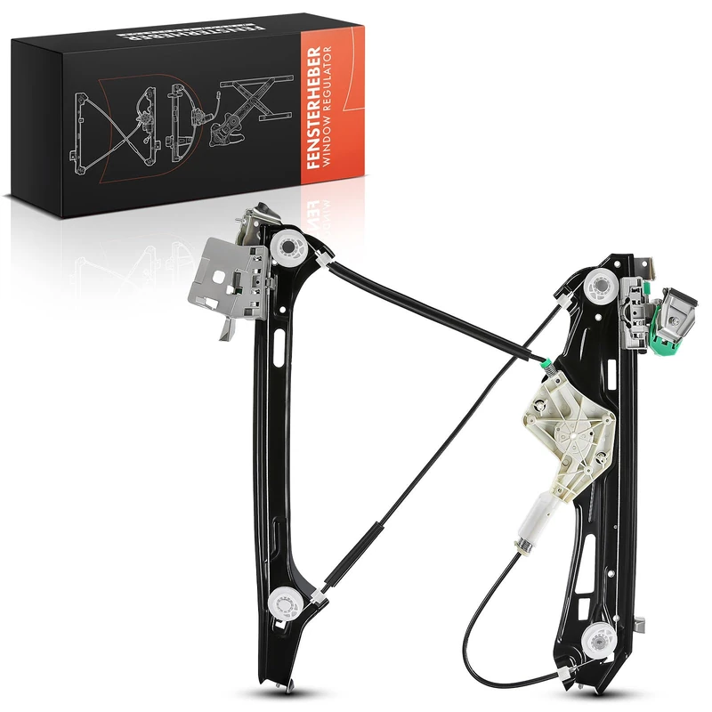 Frankberg Window Regulator Front Right Driver Side Compatible with CLS C219 CLS 280-CLS 500 CLS 55 AMG CLS 63 AMG All Engine Coupe 2004-2010 Replace# 2197201046
