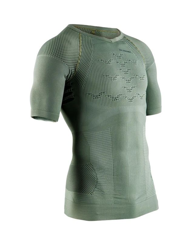 X-BIONIC Combat Energizer 4.0 Shirt Short Sleeves T-Shirt Top - Olive Green/Anthracite, X-Small - Image 1