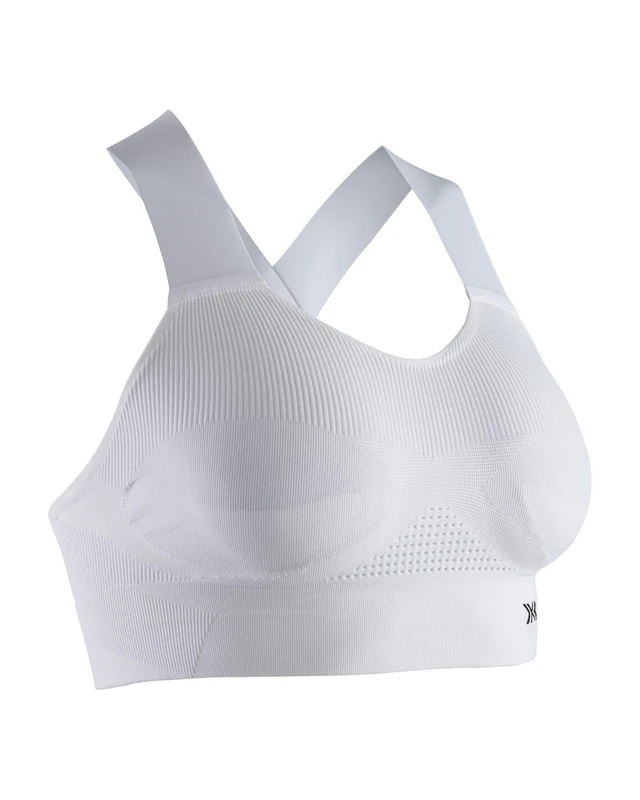 X-Bionic Energizer 4.0 Sports Bra Training Fitness Gym Jogging Wireless Bra - Arctic White, X-Large