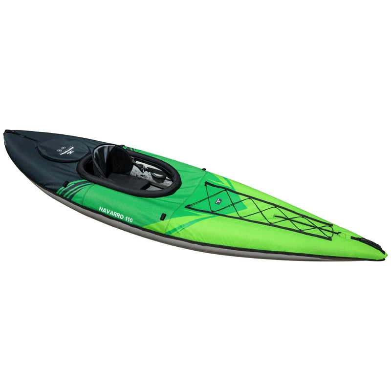 Aquaglide Navarro 110 Kayak - Drop Stitch Floor, Green