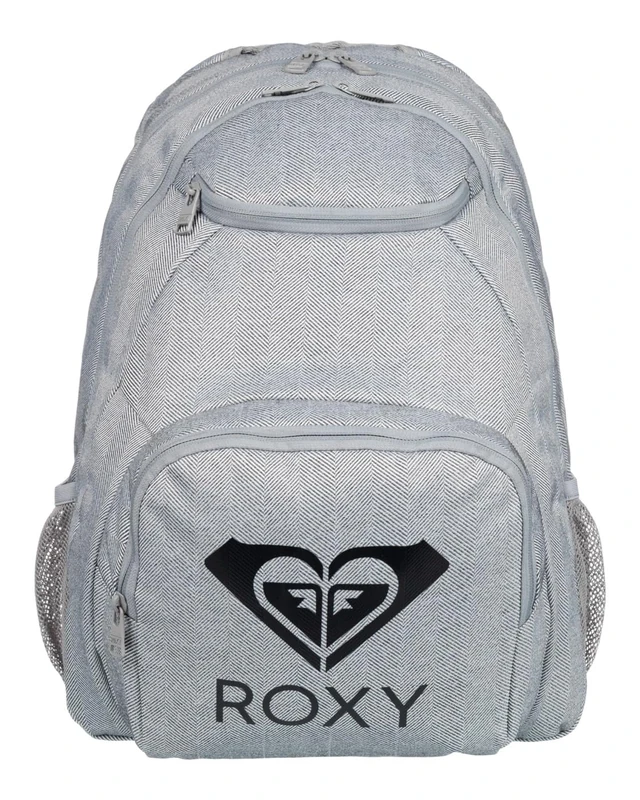 Roxy Women's Shadow SWELL Solid Logo Backpack, Heritage Heather, One Size - Image 1