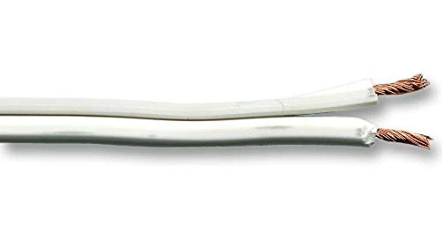 Pro Power 2812X 0.5 WHI 2812X Series Twin Figure-8 Cable, 3A, 0.5 mm², White, 100 m