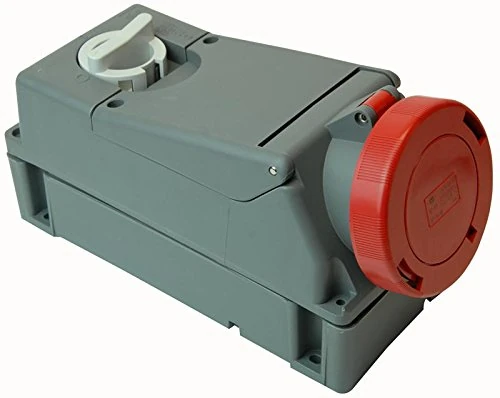 Pro Elec T m3265KSP 32A 415V 3P+N+E Switched Socket Outlet