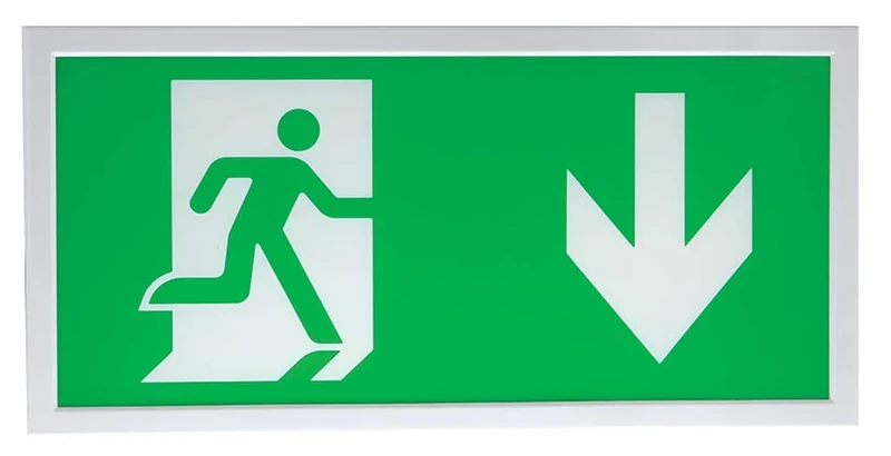 Pro Elec PEL00579 maintained LED E mergency Exit Sign