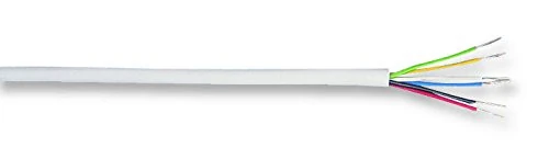 Pro Power 6 CORE ALAR m LSF 100 6-Core, LSF Sheathed Security Alar m Cable, White, 100 m Reel