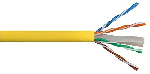 Pro Power CAT6 YELLOW 305 m Yellow Cat6 Network Cable, Unshielded, 305 m