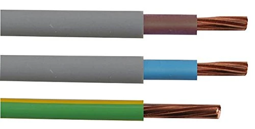 PRO POWER 25mm² Meter Tail Kit – 3m, 2x 25mm² + 1x 16mm² Copper Cables for Consumer Units – 6181TAIL25MM 2X3+3