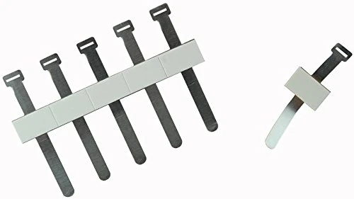 PRO POWER Aluminium Cable Buckle Clips | Large Self-Adhesive Cable Holders for Secure Mounting | 250 Pack – A-ACC06