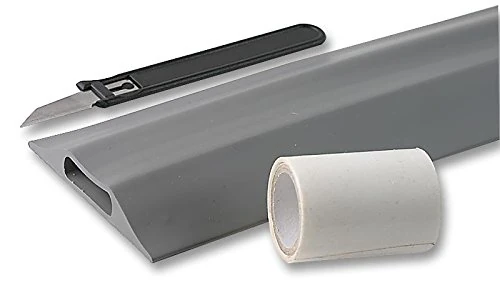 Pro Power PLCC3/G 3 m Floor Cable Protector, Single Channel, Grey, 30 x 10 mm, 3 m