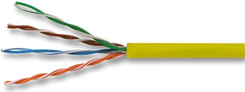 Pro Power PP01117 Cat5e UTP Cable, Yellow, 305 m