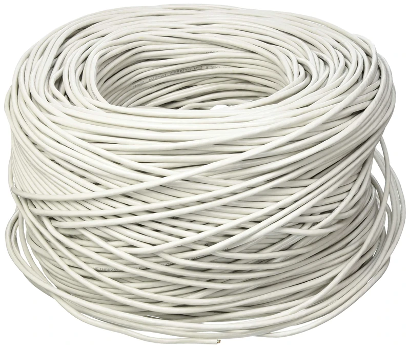 Pro Power PP01208 5.2 mm Network Cable, C5, Econo my CCA, Grey, 305 m