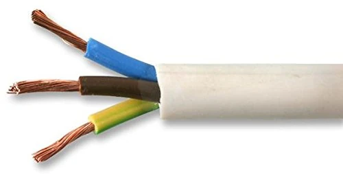 Pro Power 3183B-1.50 mmWHT100 m 1.50 mm mains Cable, 3 Core 3183B LSOH, White, 100 m