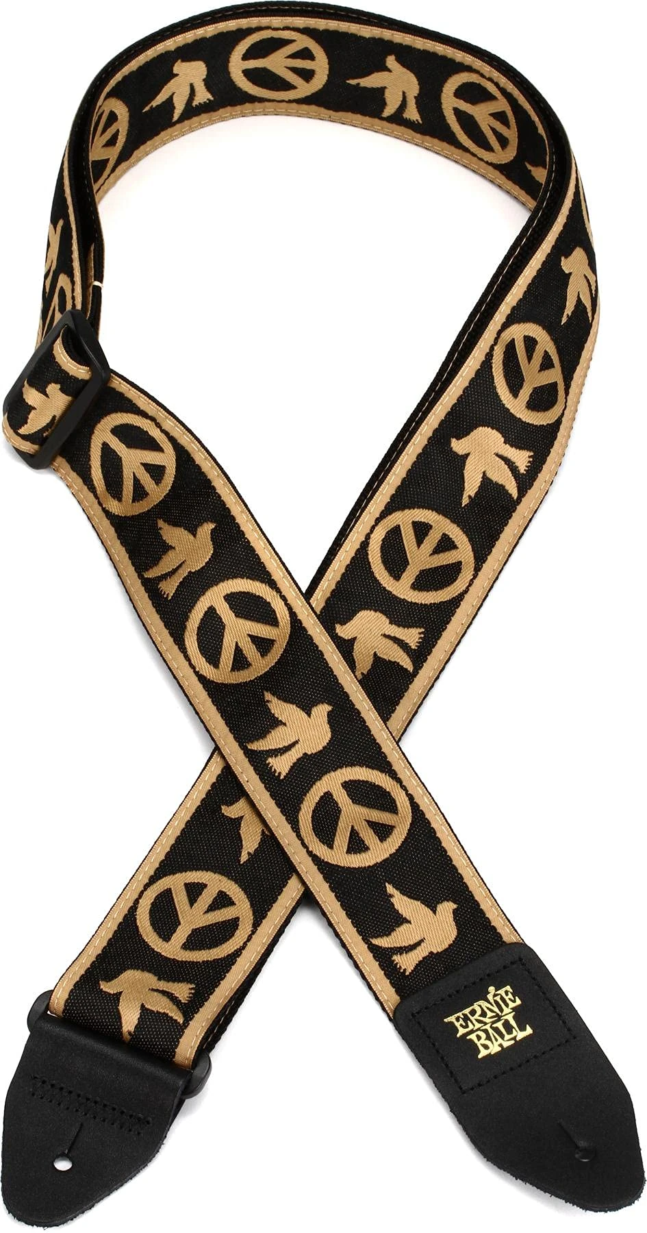 Ernie Ball Peace Love Dove Jacquard Guitar Strap