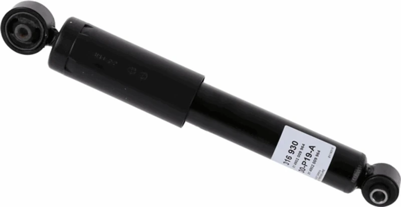 SACHS 316 930 Shock Absorber compatible with Fiat Panda (312_, 319_) 2012 - Rear Axle and Other Vehicles