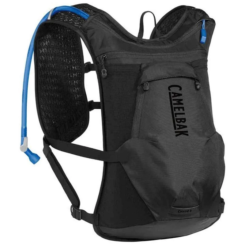 CAMELBAK Chase 8 Hydration Pack with 2 Litre Crux Reservoir - Black - 6 Litre/2 Litre