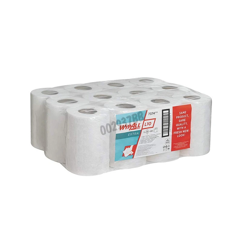Kimberly Clark 7374010 Central L10 Extra Range Dispenser Coil, 18.5 cm x 38 cm, White, Pack of 12