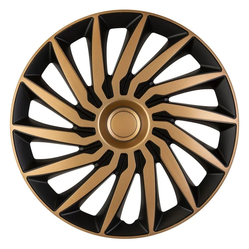 AutoStyle Set wheel covers Kendo 15-inch black/gold