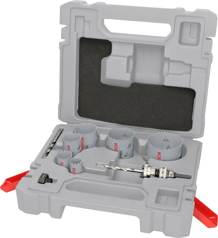 Bosch 15x PRO Multi Material Hole Saw Set (for Softwood, Drywall, Diameter 20-76 mm, Professional Accessories Drill/Screwdriver)