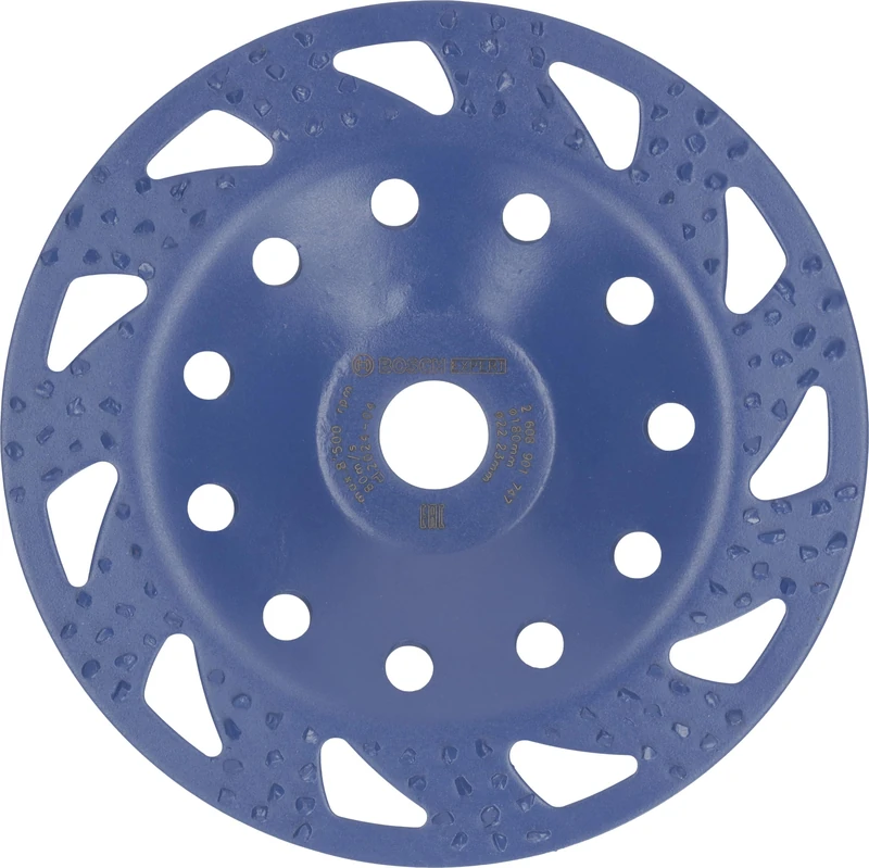 Bosch 1x Expert Multi Material Carbide Grinding Head Coarse for Large Angle Grinders (for Paint on Wood, Hardwood, Ø 180 mm, Coarse, Professional Accessory Large Angle Grinder)