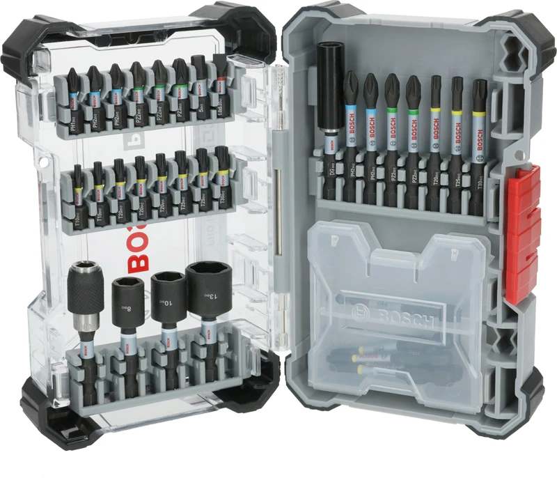 Bosch 33x PRO Impact Screwdriver Bit Set, 33 pcs