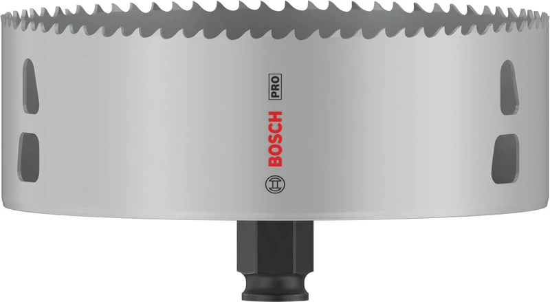 Bosch 1x PRO Multi Material Power Change Plus Hole Saw (for Softwood, Drywall, Ø 140 mm, Professional Accessory Rotary Drill/Drivers)