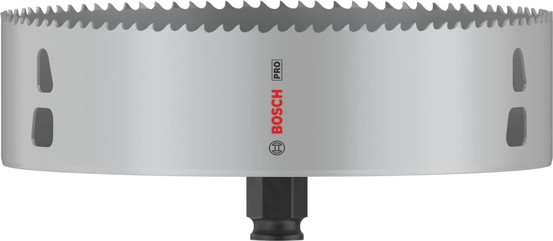 Bosch 1x PRO Multi Material Power Change Plus Hole Saw (for Softwood, Drywall, Ø 177 mm, Professional Accessory Rotary Drill/Drivers)