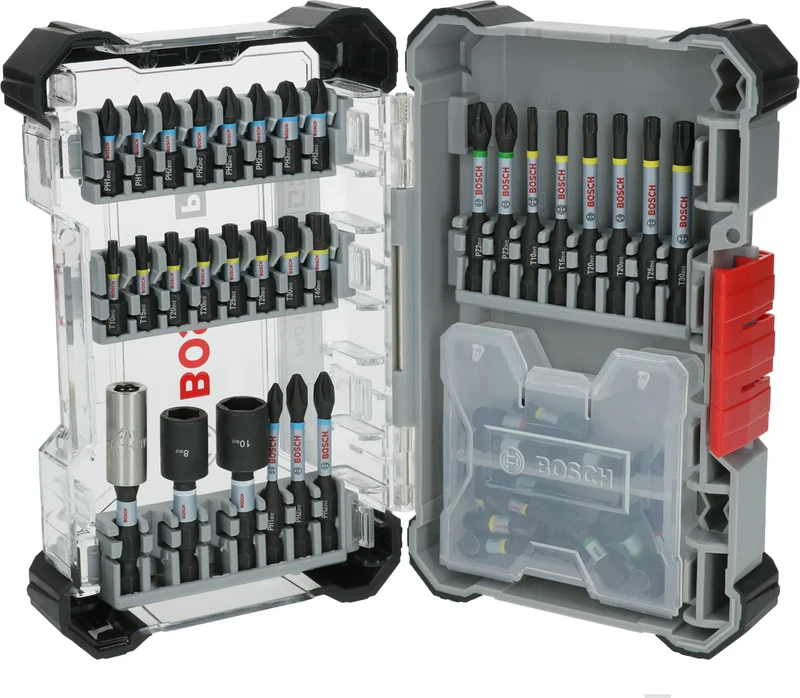 Bosch 50x PRO Impact Set, 50 pcs (200 x 107 mm, Professional Accessory Screwdriver, Screwdriver)