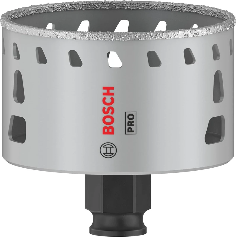 Bosch 1x PRO Tile Power Change Plus Hole Saw (for Hard Tiles, Soft Tiles, Ø 70 mm, Professional Accessory Rotary Drill/Drivers)