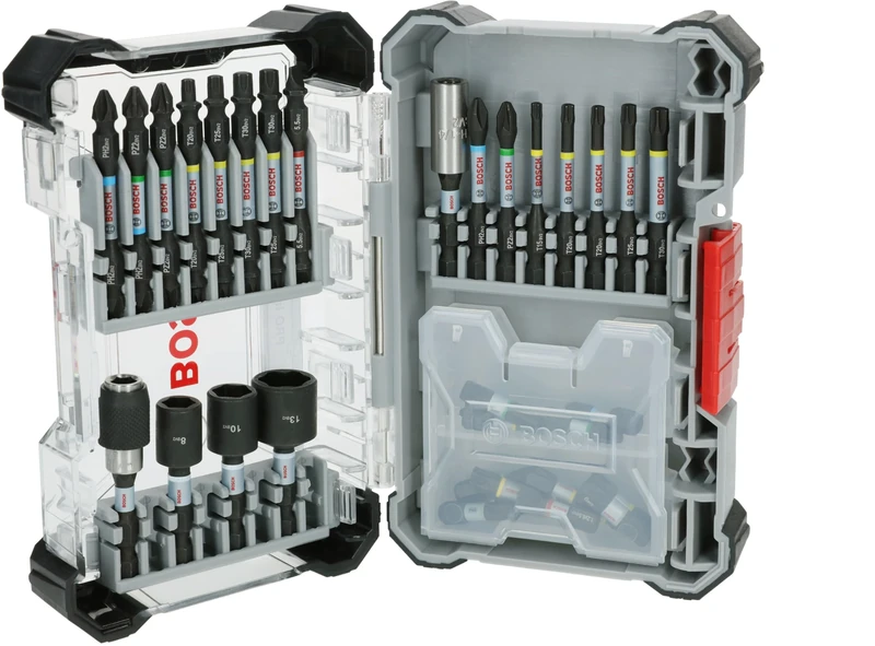 Bosch 35x PRO Impact Set, 35 pcs (200 x 107 mm, Professional Accessory Screwdriver, Screwdriver)