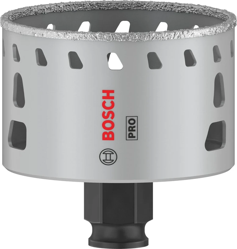 Bosch 1x PRO Tile Power Change Plus Hole Saw (for Hard Tiles, Soft Tiles, Ø 67 mm, Professional Accessory Rotary Drill/Drivers)