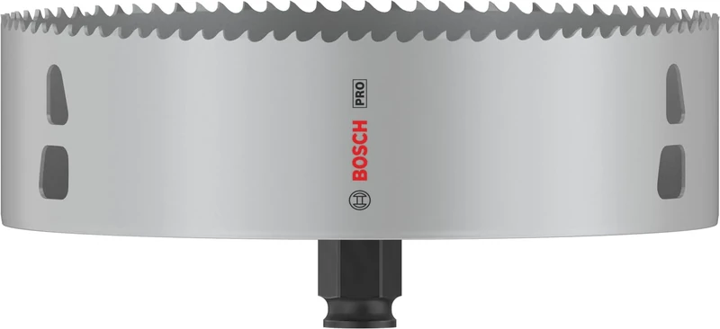 Bosch 1x PRO Multi Material Power Change Plus Hole Saw (for Softwood, Drywall, Ø 168 mm, Professional Accessory Rotary Drill/Drivers)