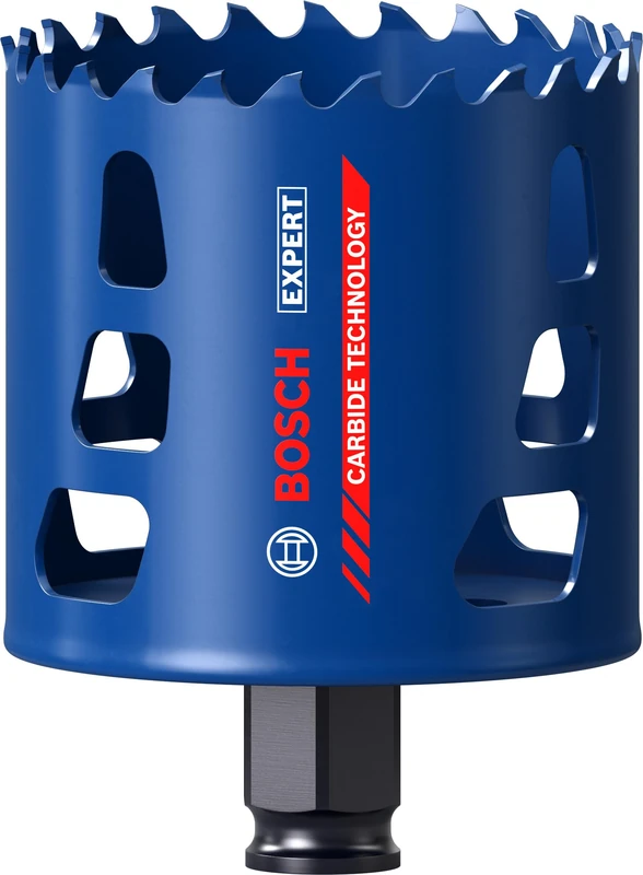 Bosch 1x Expert Multi Material Power Change Plus Hole Saw (for Wood with Metal, Brick, Ø 70 mm, Professional Accessory Drill Driver)