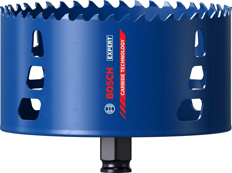 Bosch 1x Expert Multi Material Power Change Plus Hole Saw (for Wood with Metal, Brick, Ø 127 mm, Professional Accessory Drill Driver)