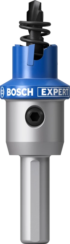 Bosch 1x Expert Sheet Metal arbored Hole Saw (for Stainless Steel Sheets, Steel Sheets, Ø 14 mm, Professional Accessory Drill Driver)