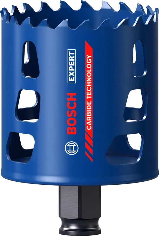 Bosch 1x Expert Multi Material Power Change Plus Hole Saw (for Wood with Metal, Brick, Ø 60 mm, Professional Accessory Drill Driver)