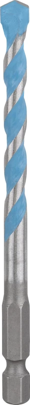 Bosch 10x Expert HEX-9 Multi Construction Drill Bit (for Concrete, Soft Ceramic Tiles, Ø 7,00 mm, Professional Accessory Impact Drill/Driver, Drill Drivers)