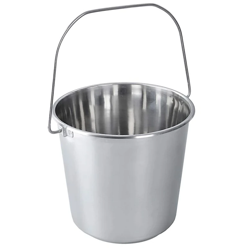 ORION GROUP Stainless Steel Kitchen Bucket Milk Container Food Container 18L